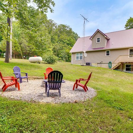 Modern Eckerty Home With Deck On Patoka Lake! Taswell エクステリア 写真