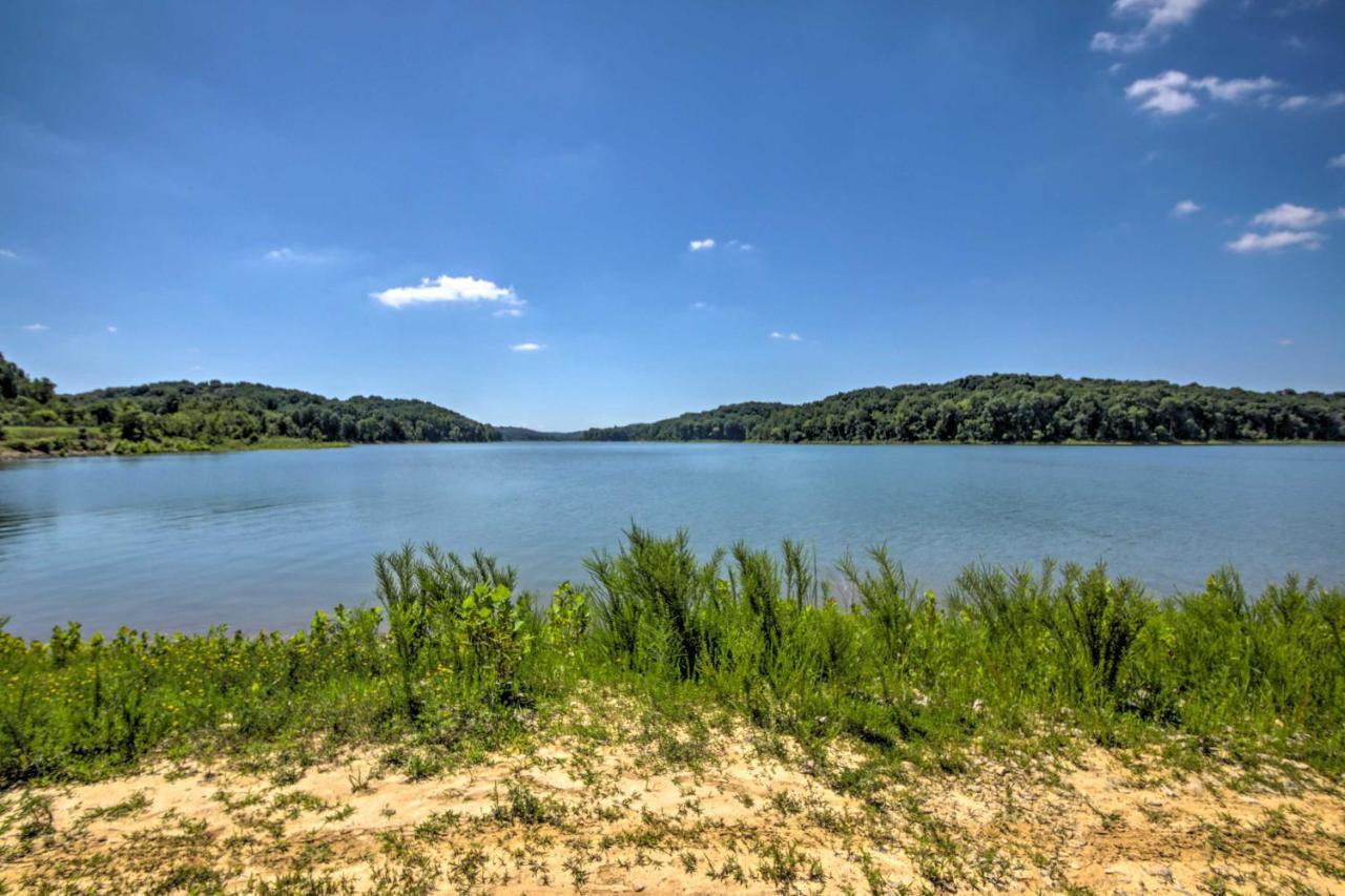 Modern Eckerty Home With Deck On Patoka Lake! Taswell エクステリア 写真